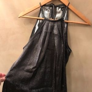 Metallic Drapey Cami